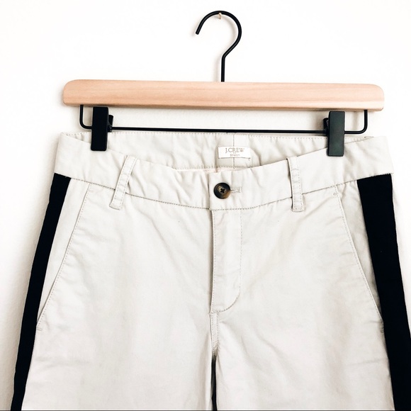 J. Crew Pants - J CREW • frankie tuxedo stripe chinos